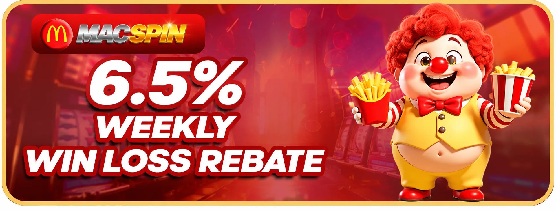 WEEKLY WINLOSE REBATE
